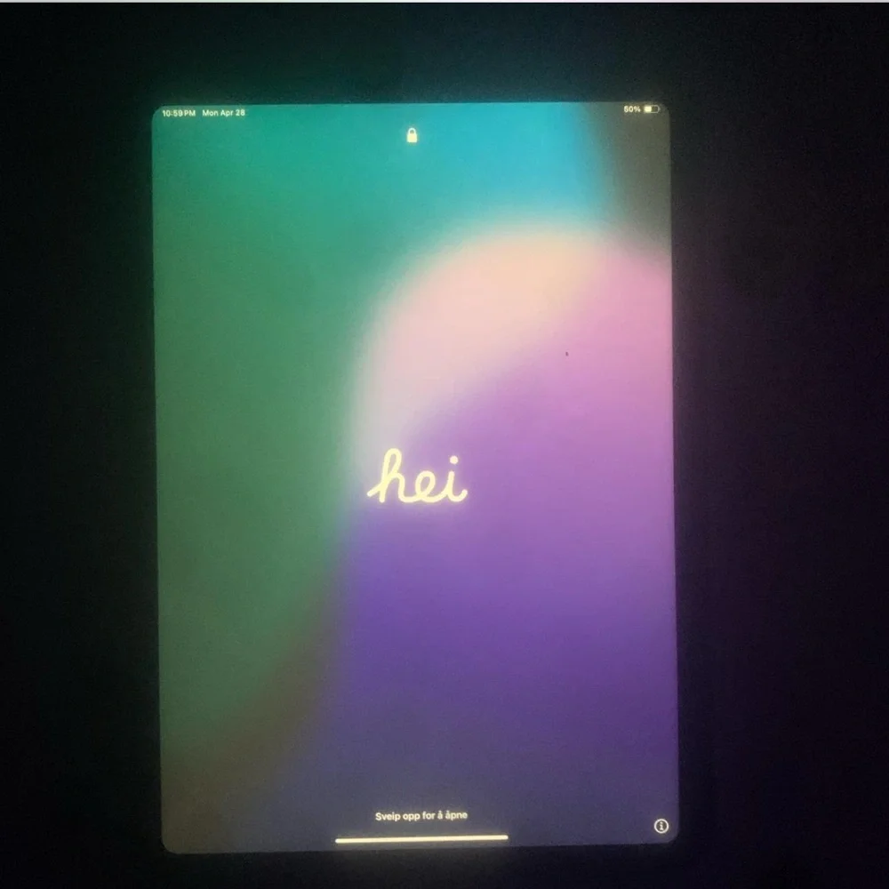 Apple Silver iPad Sleek Design Premium Tablet
